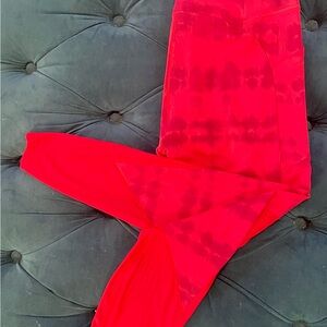 Lululemon Athletica Red Leggings